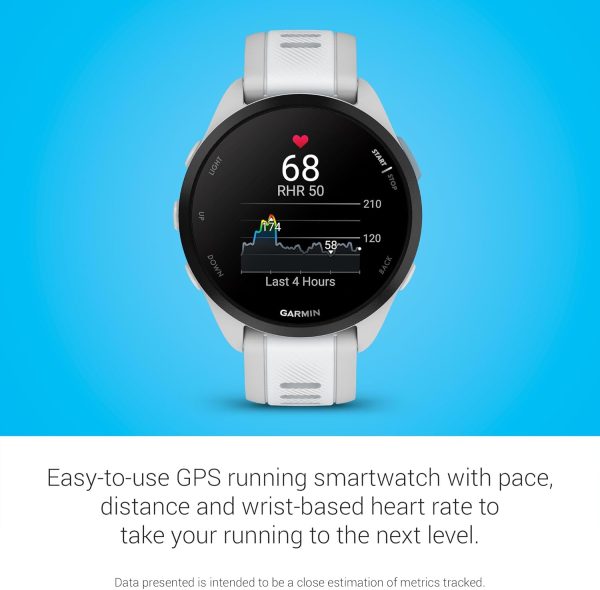 Garmin Forerunner 165 Running Smartwatch (Whitestone) - Image 3