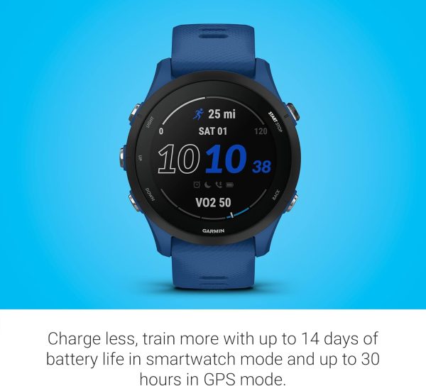 Garmin Forerunner 255 Running Smartwatch (Tidal Blue) - Image 3
