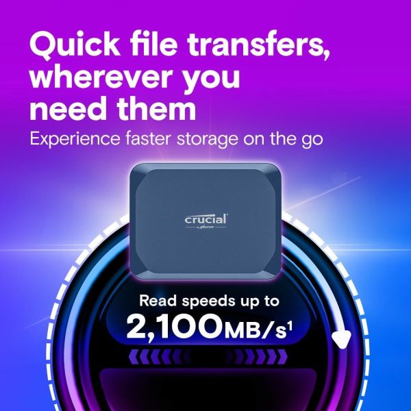 Crucial X10 1TB Portable SSD - Image 3
