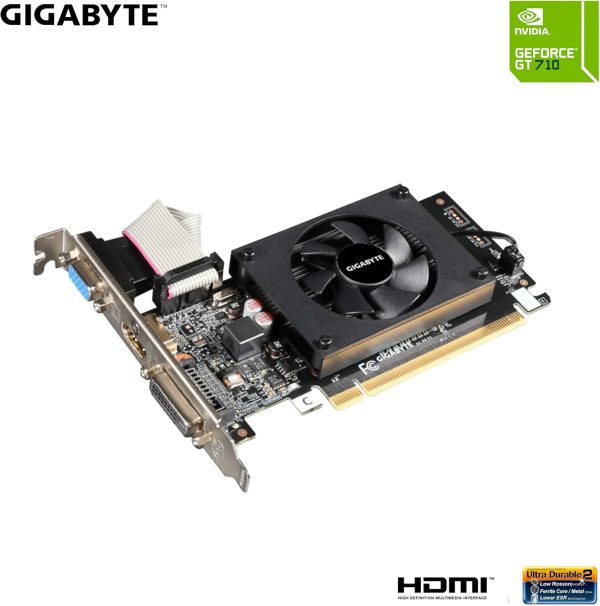 GIGABYTE GT 710 2GB Graphics Card - Image 3