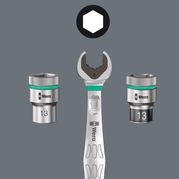 Wera 056490 Tool-Check Plus Bit Ratchet Set with Sockets - Metric - Image 3