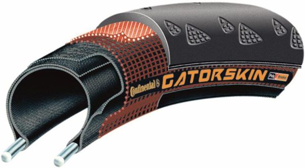Continental GatorSkin DuraSkin Tire, 2-Count (Folding, 700 x 25mm), Black - Image 3