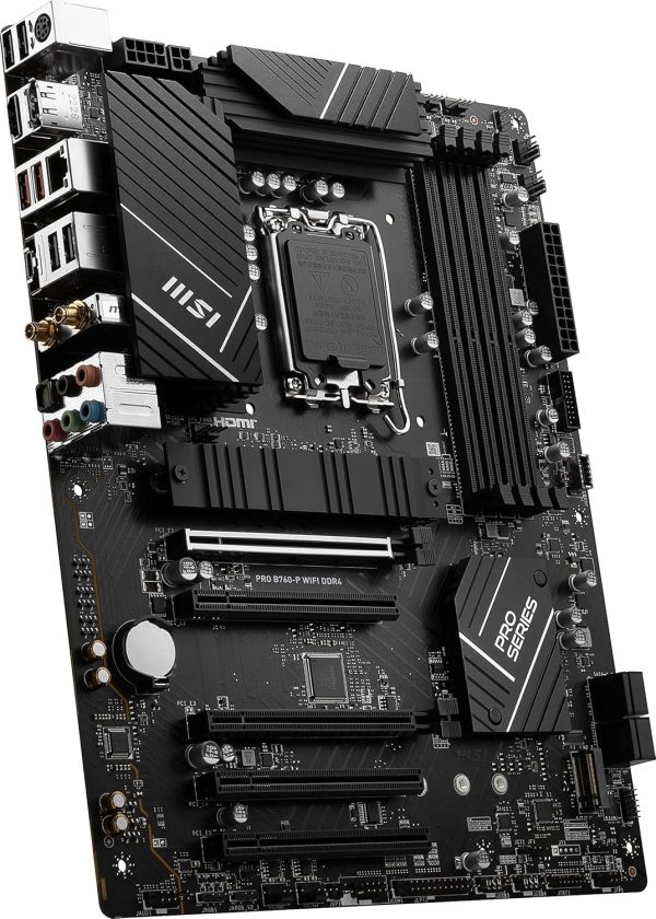 MSI PRO Motherboard for Intel CPUs with WiFi (DDR4) - Image 4