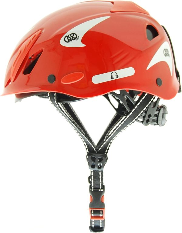 Kong Mouse Work Helmet Red Reflective White UNI - Image 4