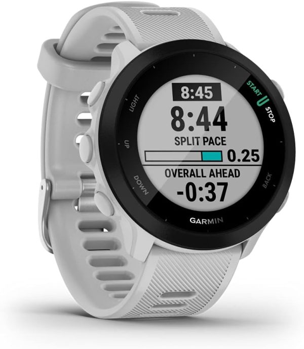 Garmin Forerunner 55 GPS Running Watch (White) - Image 4