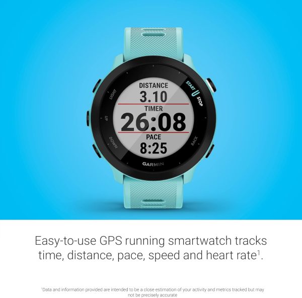 Garmin Forerunner 55 GPS Running Watch (Aqua) - Image 4