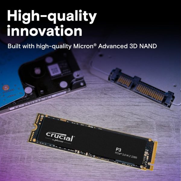 Crucial P3 500GB NVMe SSD - Image 4