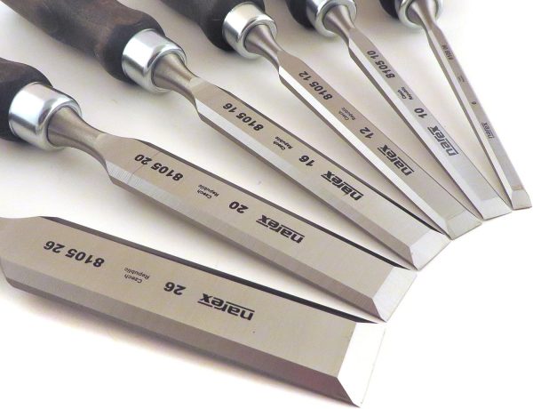 Narex 6-Piece Chisel Set in Wooden Box - Image 4