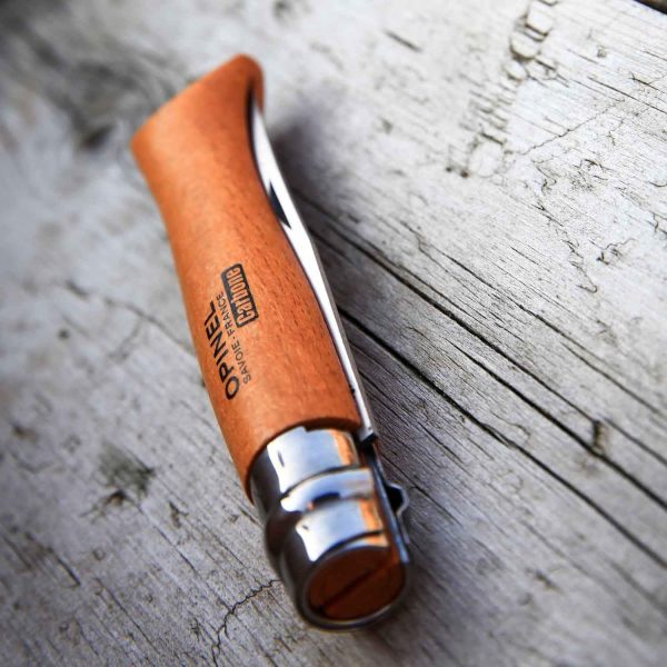 Opinel No. 08 Carbon Steel Folding Knife - Image 4
