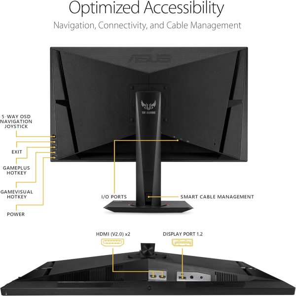 ASUS TUF 27" Monitor for Sharp and Super-Smooth Gaming - Image 4