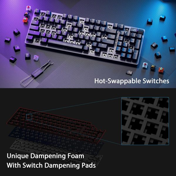 ASUS ROG Strix Scope II Wireless Gaming Keyboard - Image 4