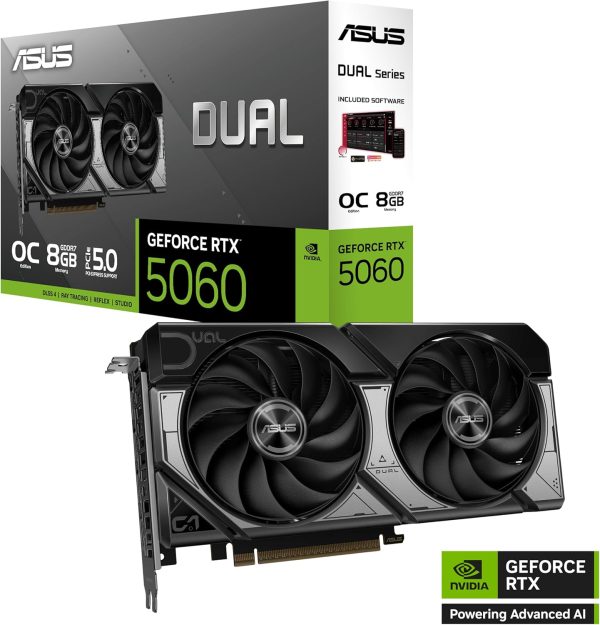 ASUS Dual 8GB Graphics Card with a Performance Boost - Image 4