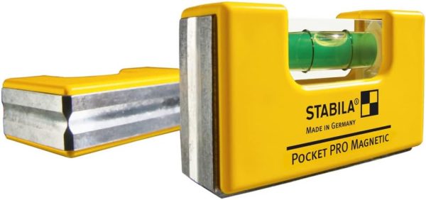 Stabila Magnetic Pocket Level PRO with Holster Yellow - Image 2