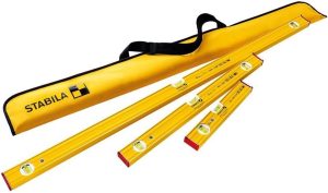 Stabila Pro Spirit Levels with Carrying Case