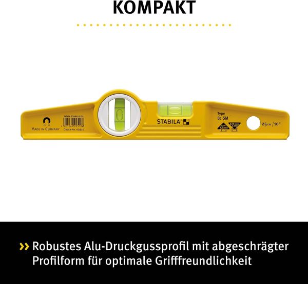Stabila 81s-10mh Magnetic Level and Holster - Image 3