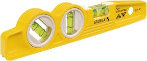 Stabila Die Cast Magnetic Torpedo with 45 degree vial and V-groove frame