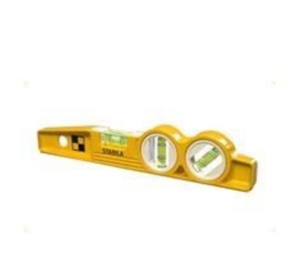 Stabila Die Cast Magnetic Torpedo with 45 degree vial and V-groove frame - Image 2