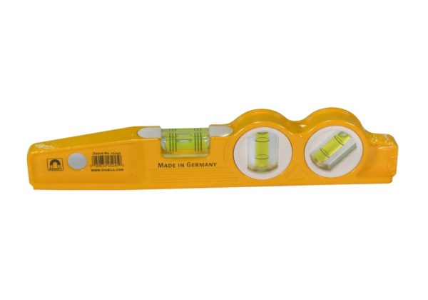 Stabila Die Cast Magnetic Torpedo with 45 degree vial and V-groove frame - Image 3