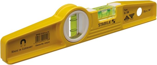 Stabila 10-Inch Die-Cast Rare Earth Magnetic Level