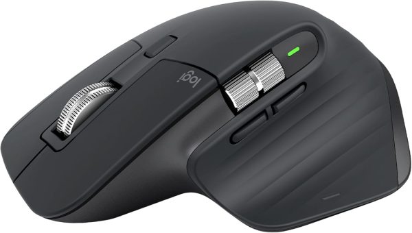 Logitech MX Master 3S Wireless Mouse Standard Edition with Logi Bolt USB Receiver