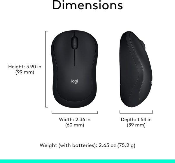 Logitech M185 Wireless Mouse - Image 4