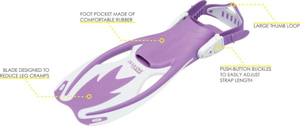 Cressi Rocks (Lilac/White) [L/XL] - Image 2