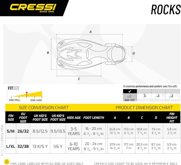 Cressi Rocks (Lilac/White) [L/XL] - Image 4