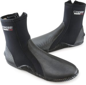Cressi Standard Long 3mm, Black/Black, US Man 11 | US Lady 12