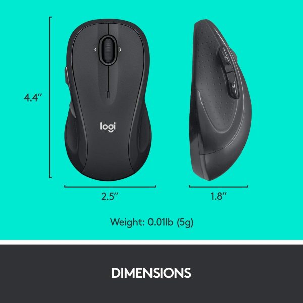 Logitech M510 Wireless Mouse - Image 4