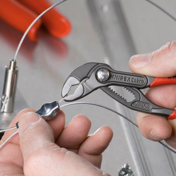 KNIPEX 5 Pc Pliers Cobra Set In Tool Roll 00 19 55 S5 - Image 2