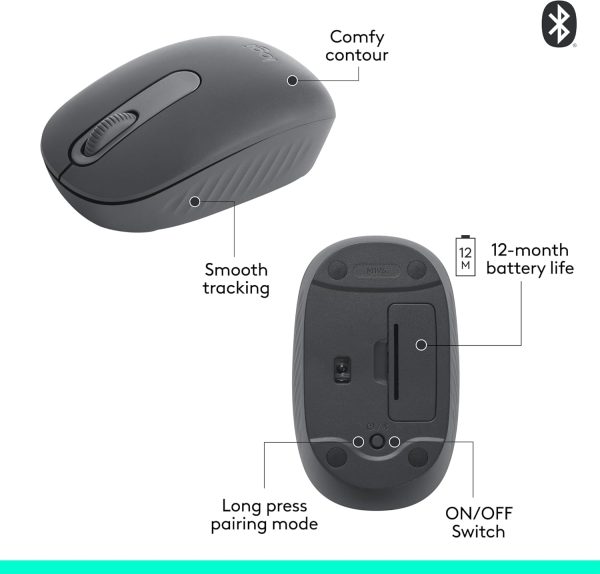 Logitech M196 Bluetooth Wireless Mouse - Image 2
