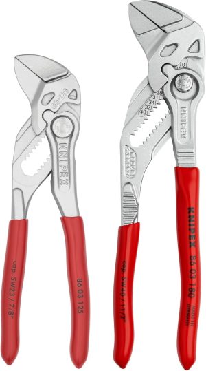 KNIPEX 2 Piece Mini Pliers Wrench Set 9K 00 80 121 US