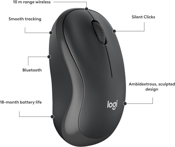 Logitech M240 Silent Bluetooth Mouse - Image 3