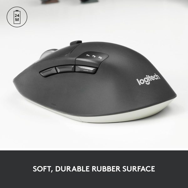 Logitech M720 Triathlon Wireless Mouse - Image 2