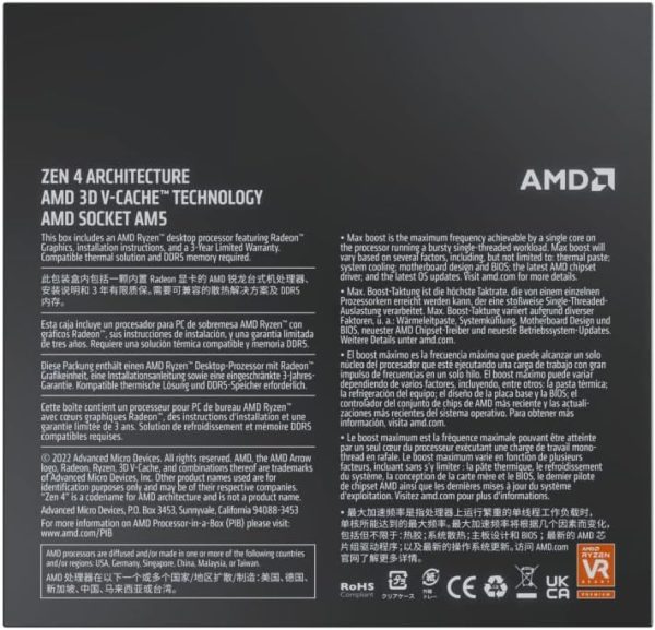 AMD Ryzen 7 7800X3D 8-Core - Image 4