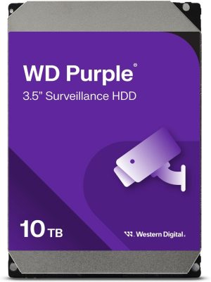 Western Digital 10TB WD Purple Surveillance Internal Hard Drive HDD