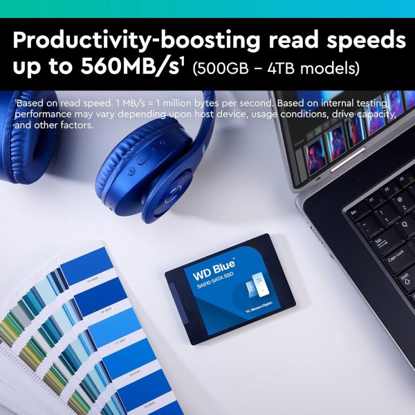 Western Digital 1TB WD Blue SA510 SATA Internal Solid State Drive SSD - Image 2