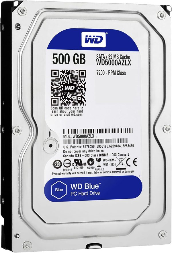 WD Blue 500GB Desktop Hard Disk Drive - Image 2