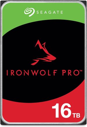 Seagate IronWolf Pro, 16 TB, Enterprise NAS Internal HDD