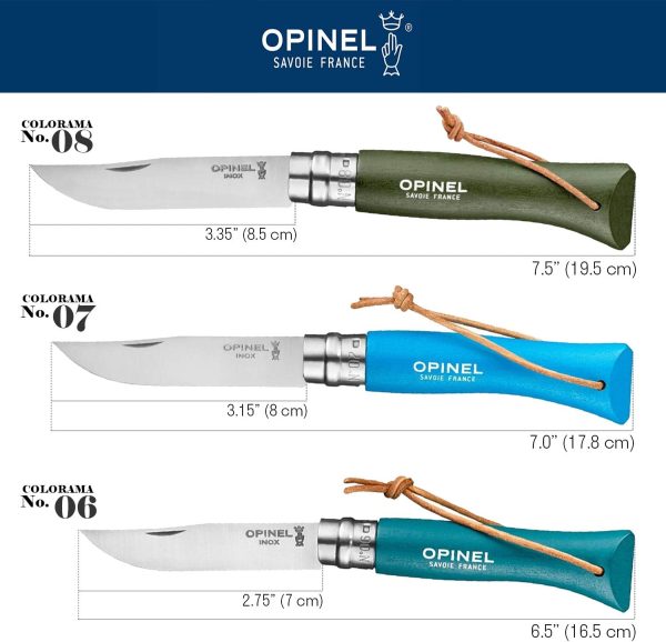 Opinel Colorama No. 08 Folding Knife - Image 5