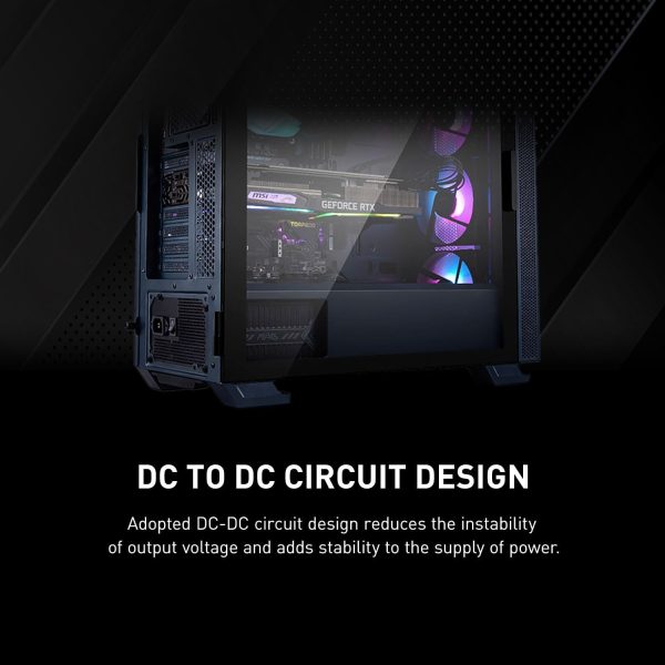 MSI MAG 550W Compact Power Supply for Gaming - Image 3