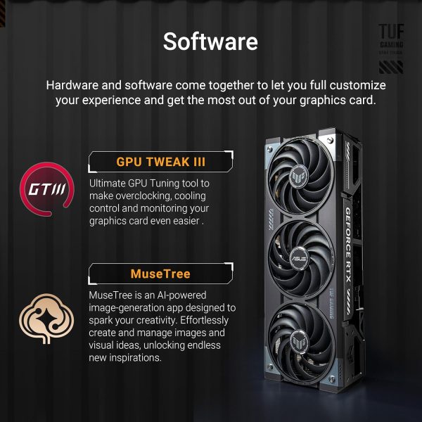 ASUS TUF Gaming 16GB Graphics Card (Built Tough with a Performance Boost) - Image 7