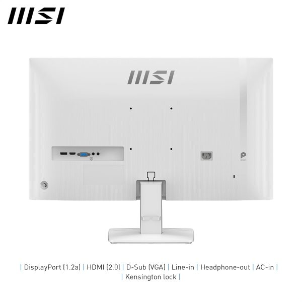 MSI PRO 27-inch Slim White Monitor - Image 6