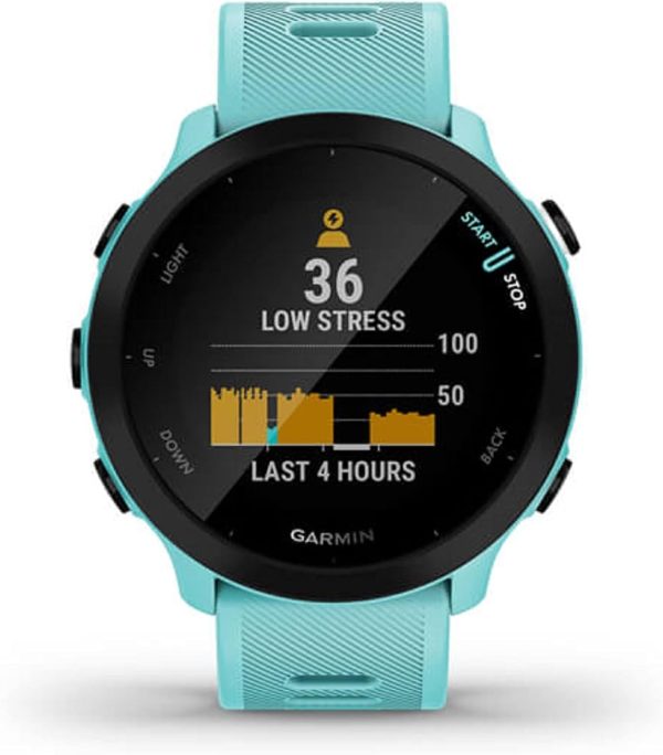 Garmin Forerunner 55 GPS Running Watch (Aqua) - Image 6