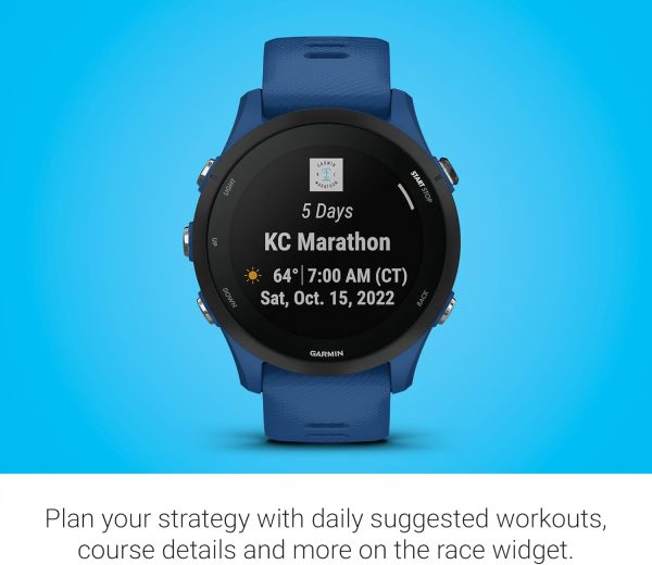 Garmin Forerunner 255 Running Smartwatch (Tidal Blue) - Image 6