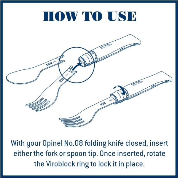Opinel Picnic+ Cutlery Insert Set - Image 6