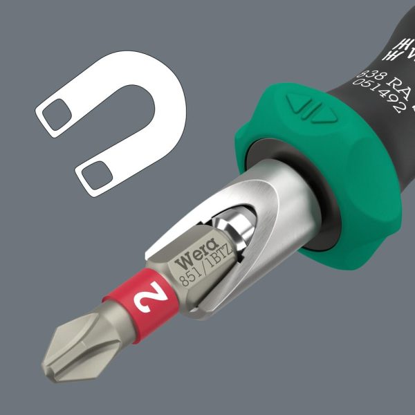Wera Stubby Ratcheting Screwdriver - Image 7