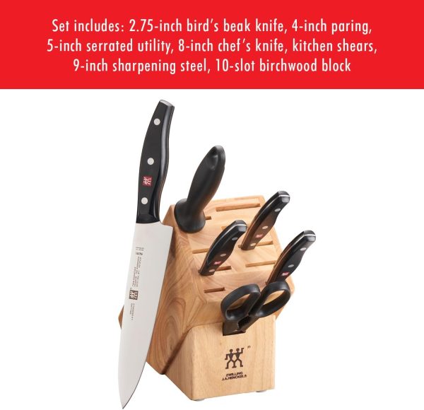 ZWILLING Twin Signature 7-Piece Knife Block Set - Image 9