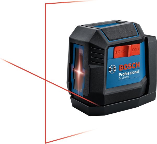 Bosch 50 Ft Self-Leveling Cross-Line Laser