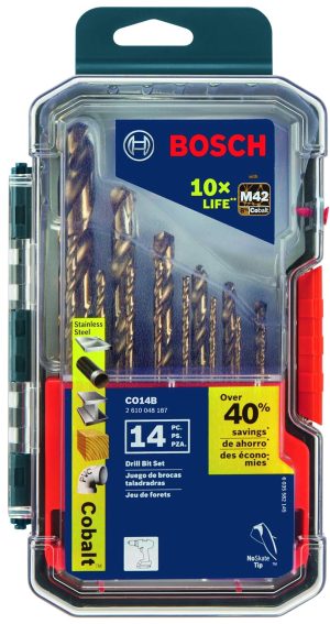 Bosch 14-Piece Assorted Set with Included Case